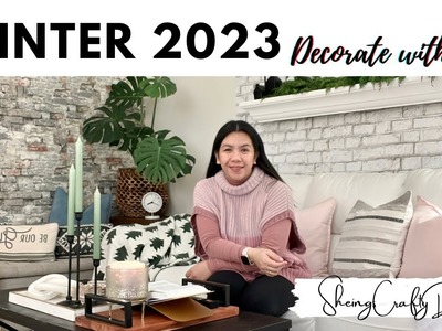 Winter Decor 2023. Decorating for Winter 2023