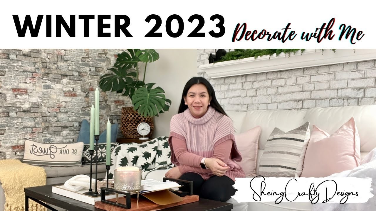 Winter Decor 2023. Decorating for Winter 2023