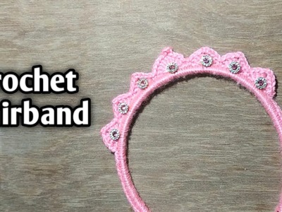 ????wow idea‼️reuse old hairbands with crochet,eski saç bantlarını tığ işi ile yeniden kullanın tığişi