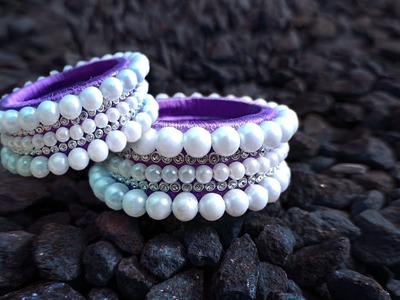 AMEZING Bangles Making Idea _PEARLS_ CRAFT DAYS