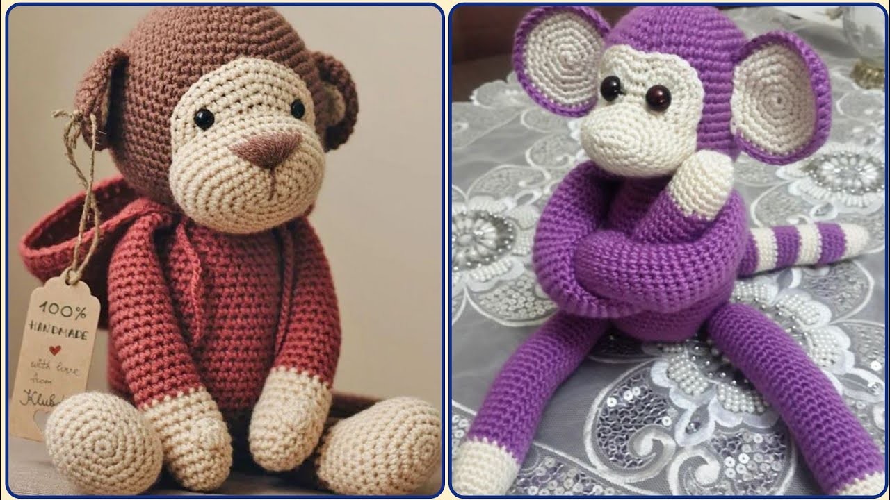 Best Crochet Pattern Monkey - For Beginner Handmade Designs