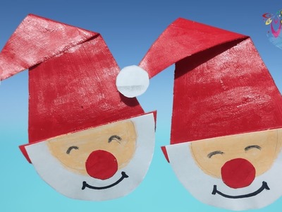 Christmas Craft for Kids | DIY Christmas Decoration Ideas | Christmas Santa | Santa Paper Craft |