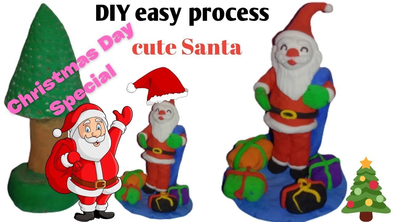Christmas ???? Day Special | Santa Claus Making | How to Make Santa Claus