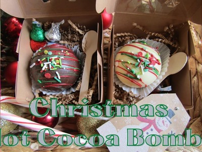 Christmas Hot Chocolate Bombs DIY-How I make Hot Cocoa Bombs