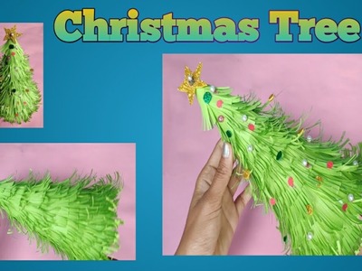 Christmas Tree Making with Craft | Christmas Decorations | #christmastree