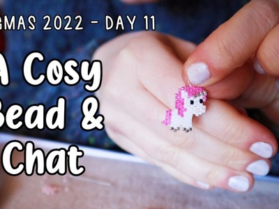 Day 11 - A Cosy Bead & Chat ¦ The Corner of Craft Vlogmas 2022