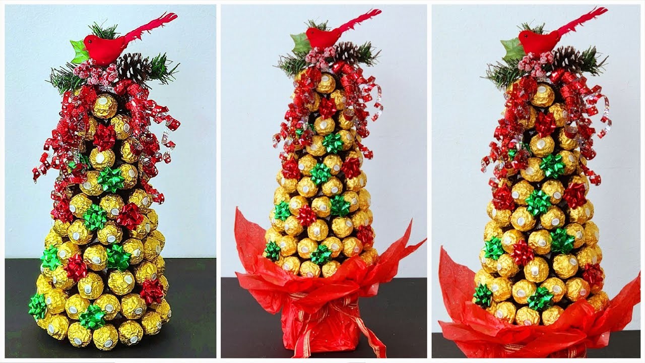 FERRERO ROCHER Chocolate Tower | Unique Christmas Gift