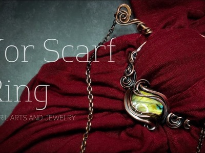 ???? FREE WIRE JEWELRY MAKING TUTORIAL ???? YOR SCARF RING