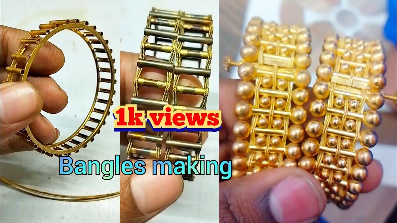 Gold Bangles Making How to bangles gold design a gold manufacturing
