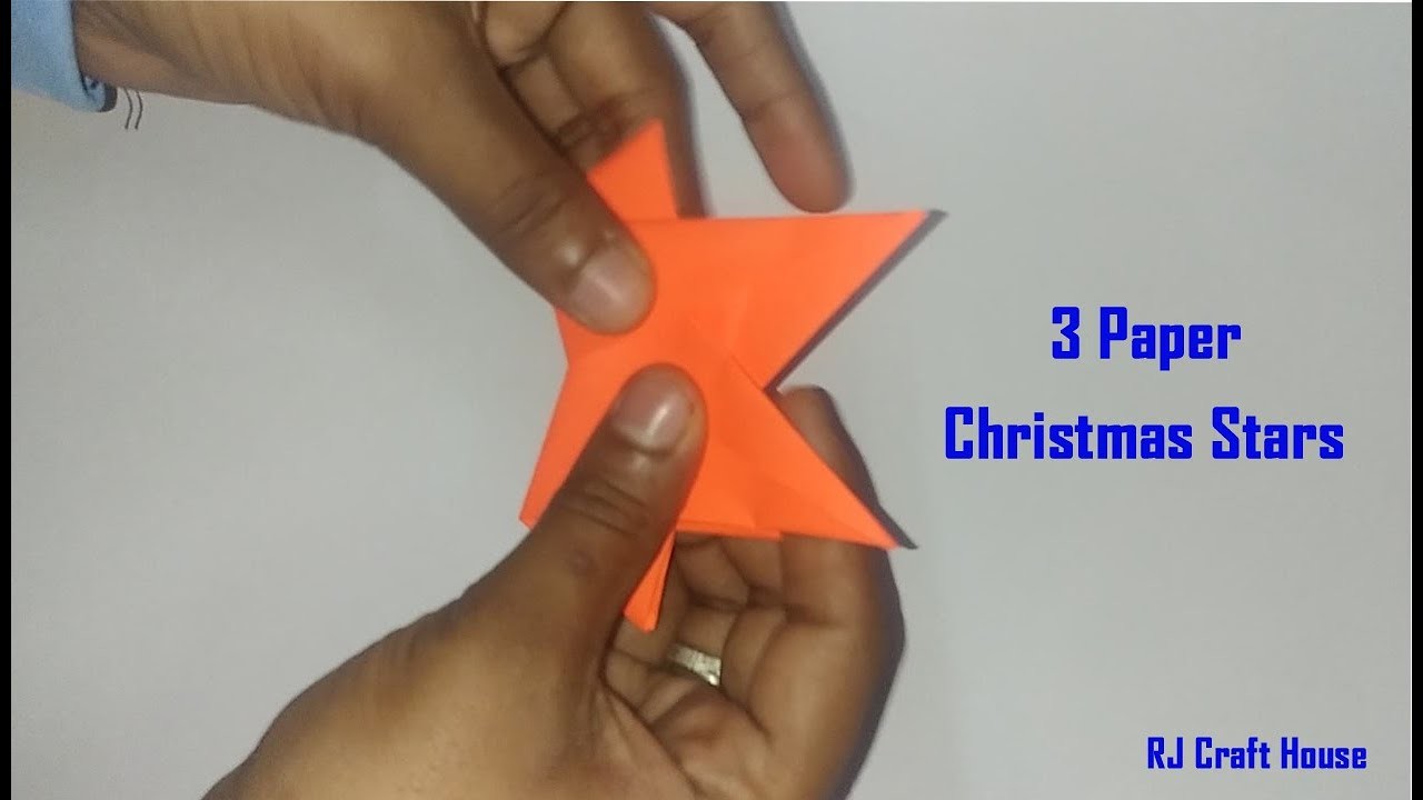 How to make Christmas Stars | Diy Christmas Star | Origmai Stars | Diy Christmas Craft Ideas