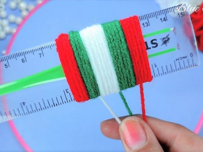It's So Cute ???? Look At What I Did With Scale And Woolen | Beautiful Christmas Crafts Ideas
