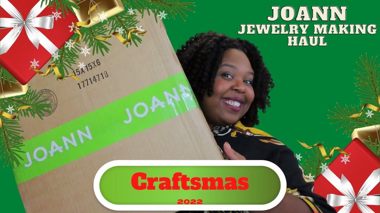 JOANN JEWELRY-MAKING HAUL: BEADS AND MORE BEADS! | CRAFTSMAS 2022  @joannstores