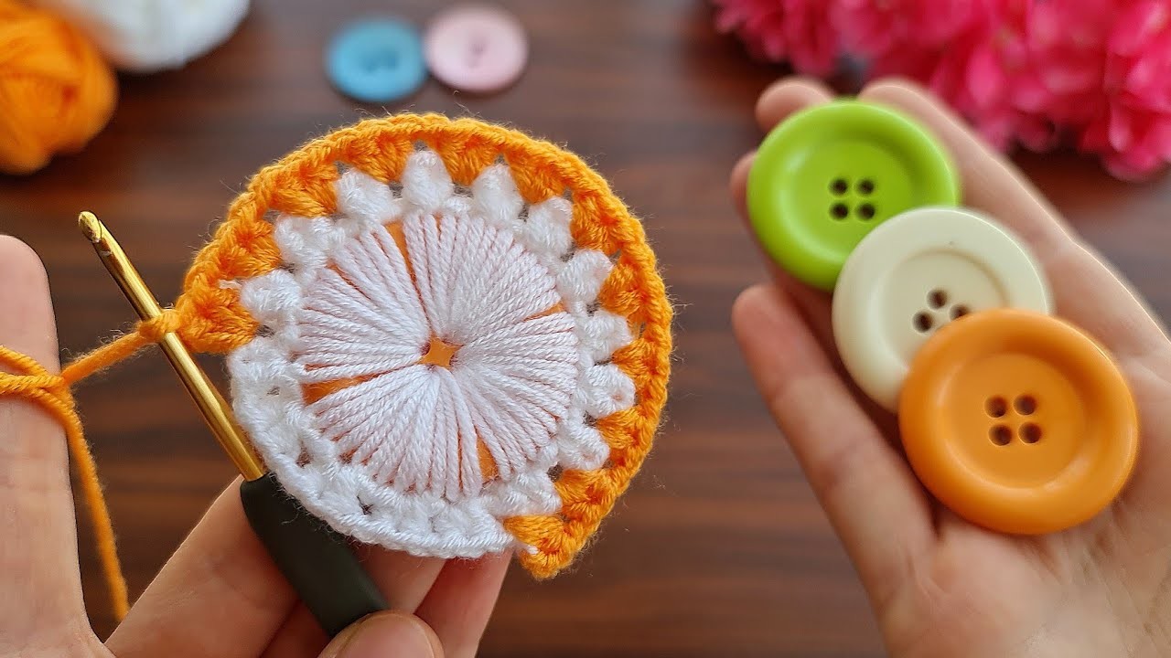 MUY HERMOSO ???? SUPER BEAUTIFUL Wow! super idea how to make eye catching crochet.