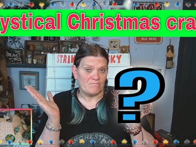 Mystical Christmas craft with some found items