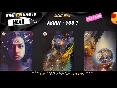 ???? ????What You Need To HEAR about YOU right now!?  ???? ✨ ???? ????️  ???? (*the UNIVERSE speaks*) Psychic Reading!
