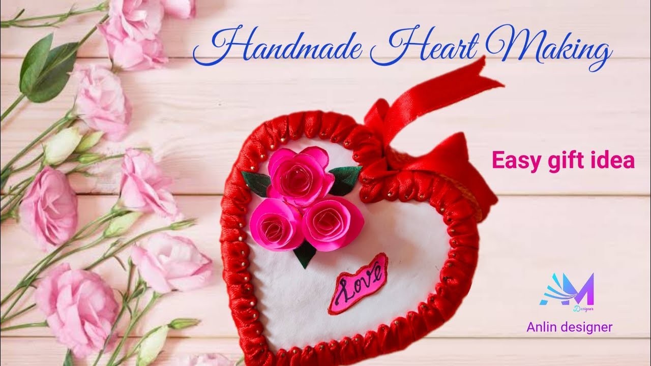 3d Heart making | Handmade Gift making ideas