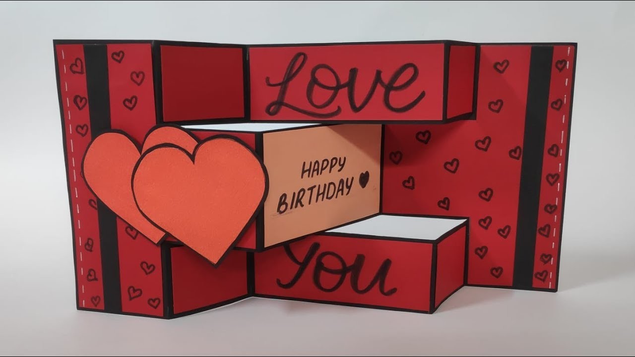 Birthday greeting card.handmade cards ideas