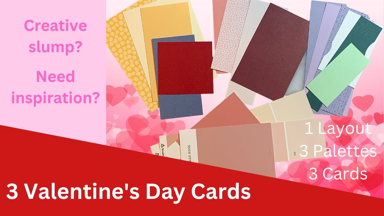 Color Inspiration | Valentines Day Cards