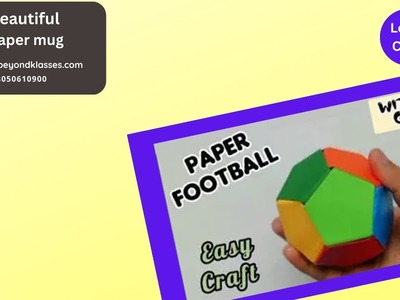 Craft videos | How to make paper BALL easy steps | Easy craft | DIY crafts |  craft making