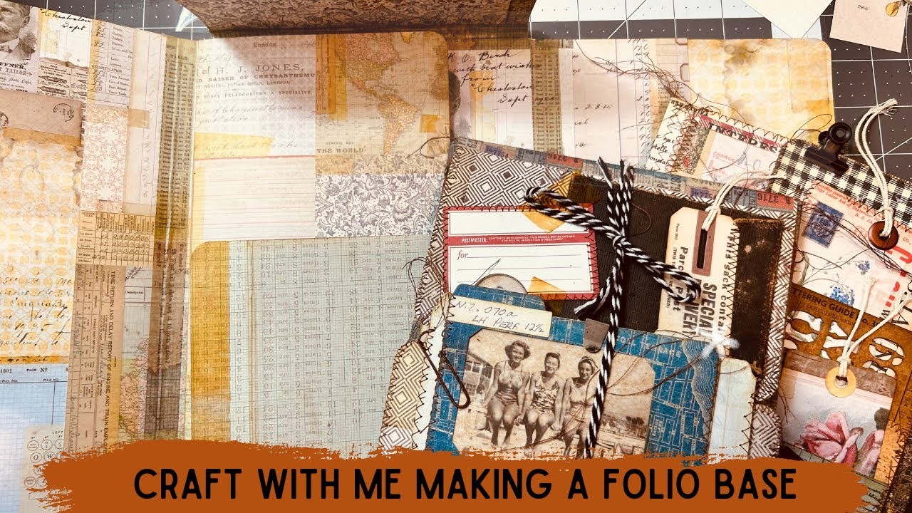 Craft With Me Making A Folio Base Part 1