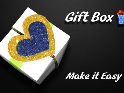 Cute Mini Gift Box - How to Make a Paper Gift Box ???? - Love Box ❤️. Origami Gift Box Ideas