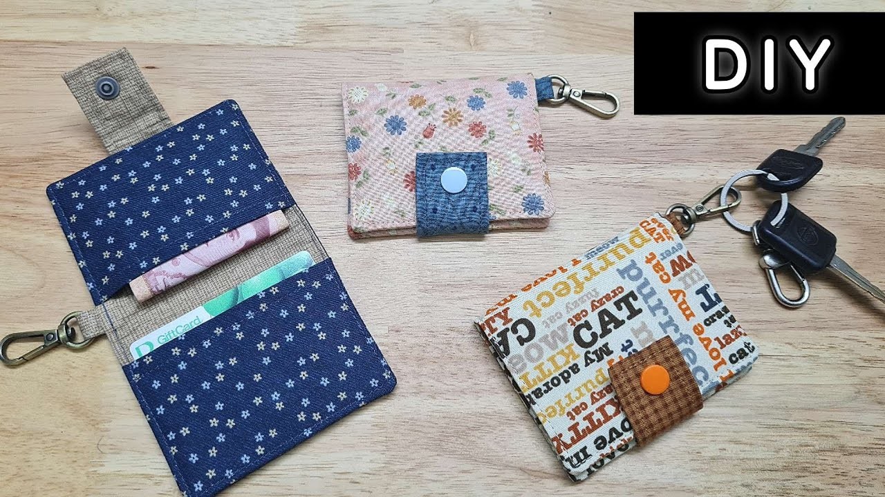 EP126 DIY Card Holder Keychain