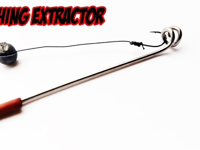 Fishing extractor. do it yourself . how to get a hook out of a fish's mouth