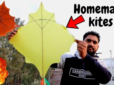 How to Make a Kite At Home ! DIY Kite Making ! Handmade kite at Home