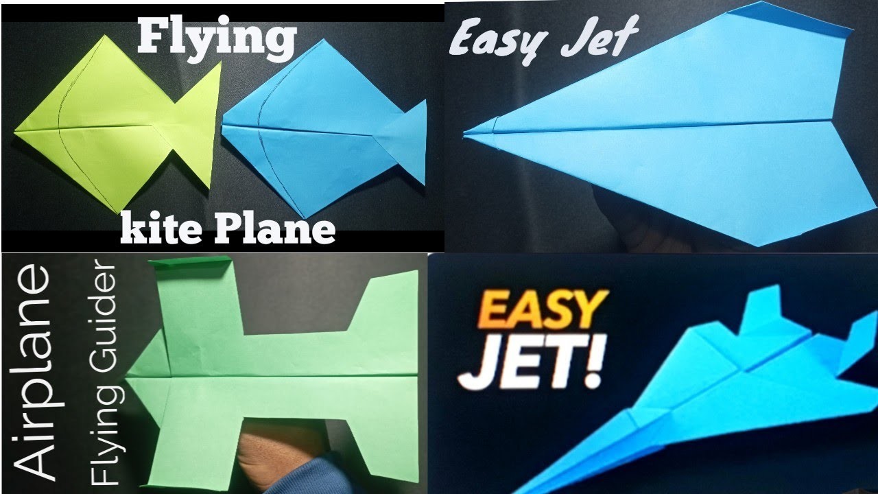 How to make different kinds of paper planes