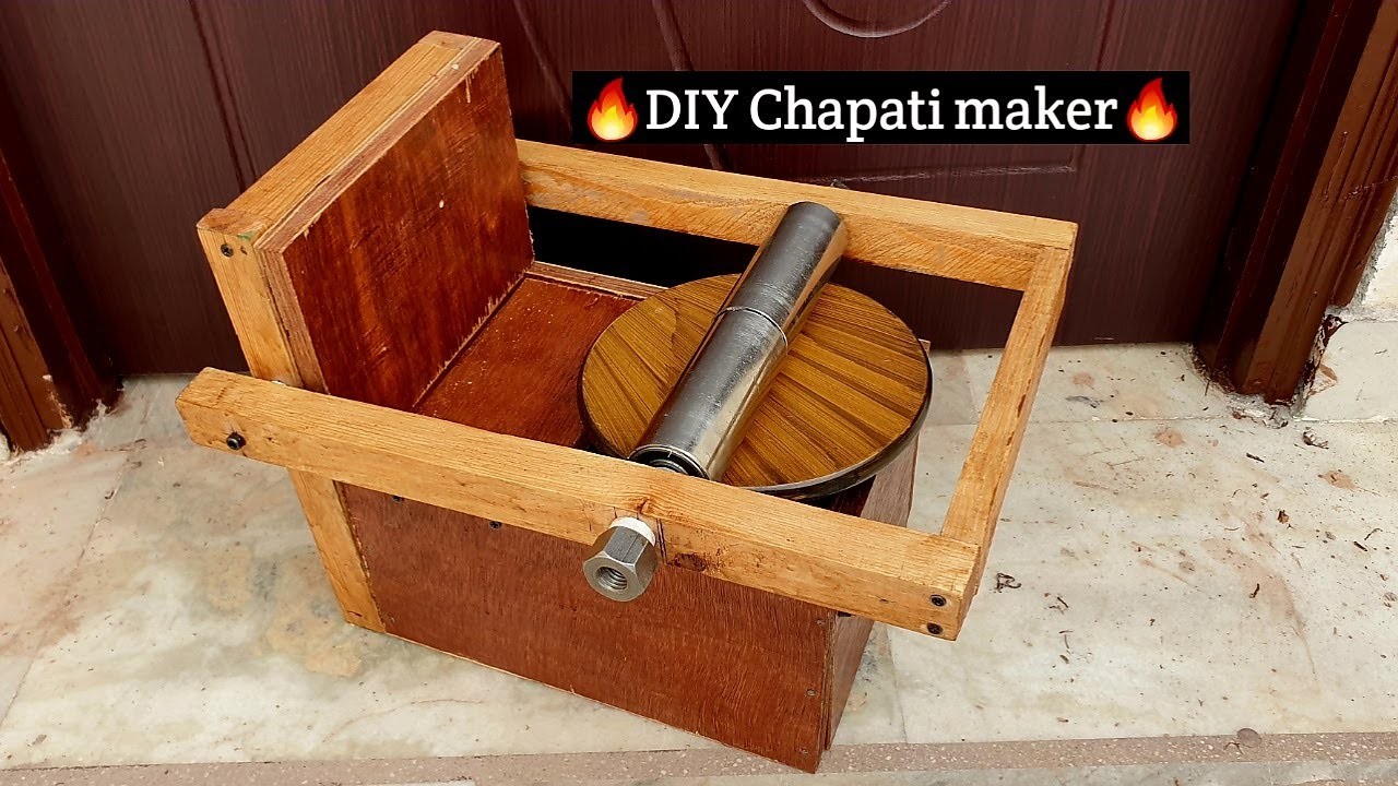 How to Make Electric Roti Maker✌️ Hand-made Chapati maker???? #rotimaker #diy #chapatimaker