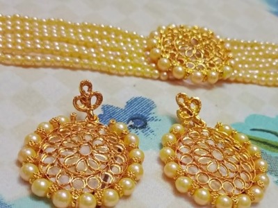 #How to make jewellery at home || Tutorial || #DIY ||  #Necklace make at home  || #MayankSethi