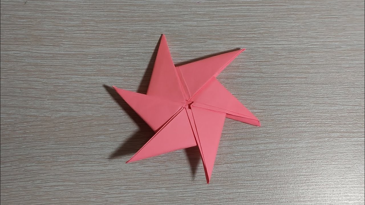 How to make ninja star naruto shuriken with paper (origami)