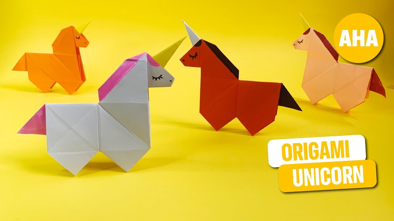 How to make Origami Unicorn