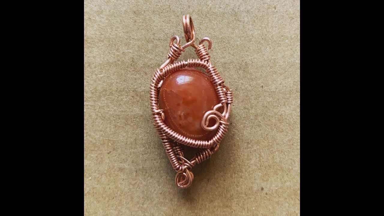 HOW TO WIRE WRAP AWKWARD SHAPE STONES: Beginners tutorial for wire wrapping a crystal