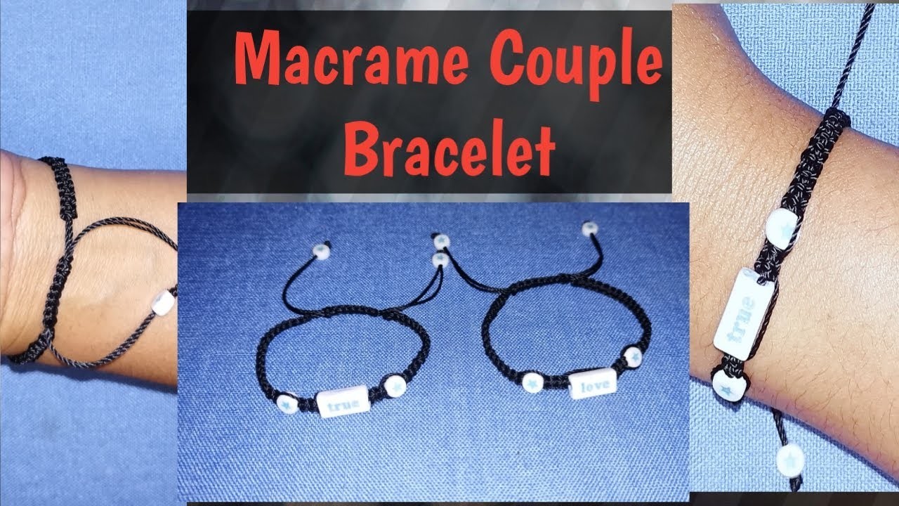 Macrame Couple Bracelet @moderncrafts1019