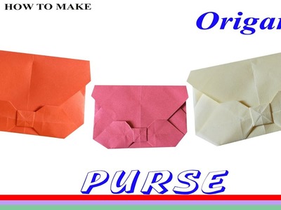 Origami purse making | DIY purse tutorial