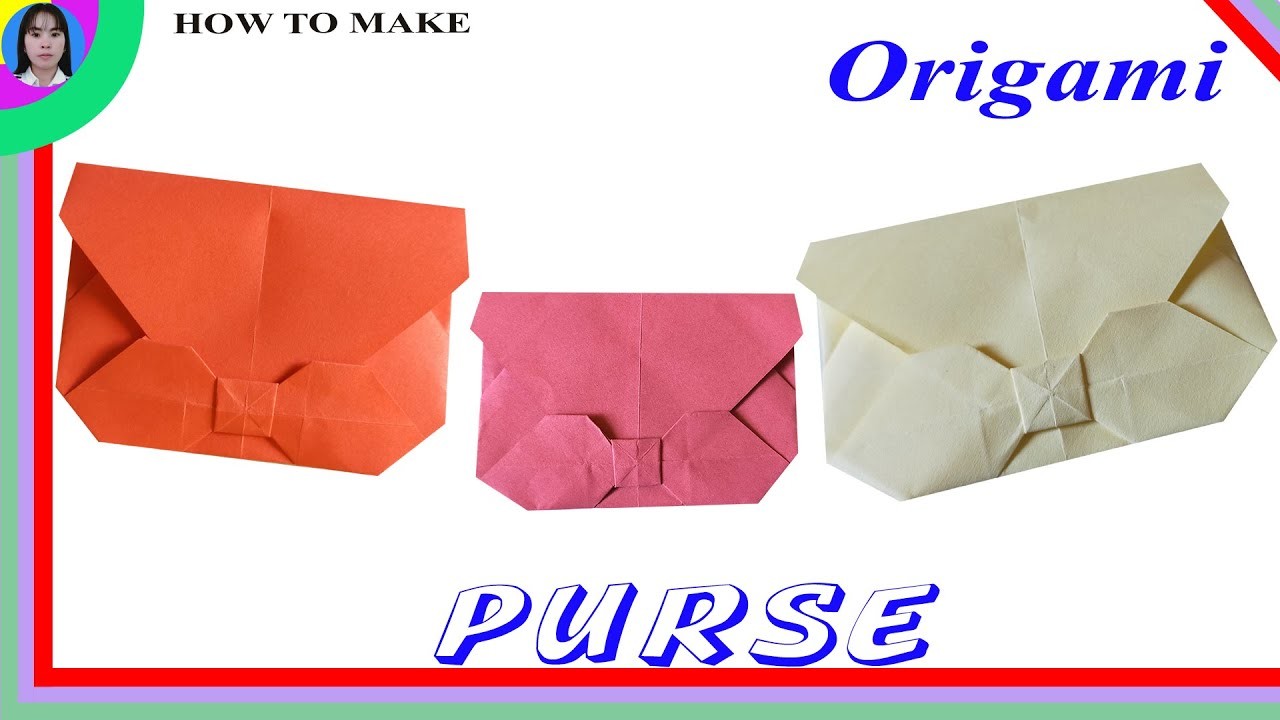 Origami purse making | DIY purse tutorial