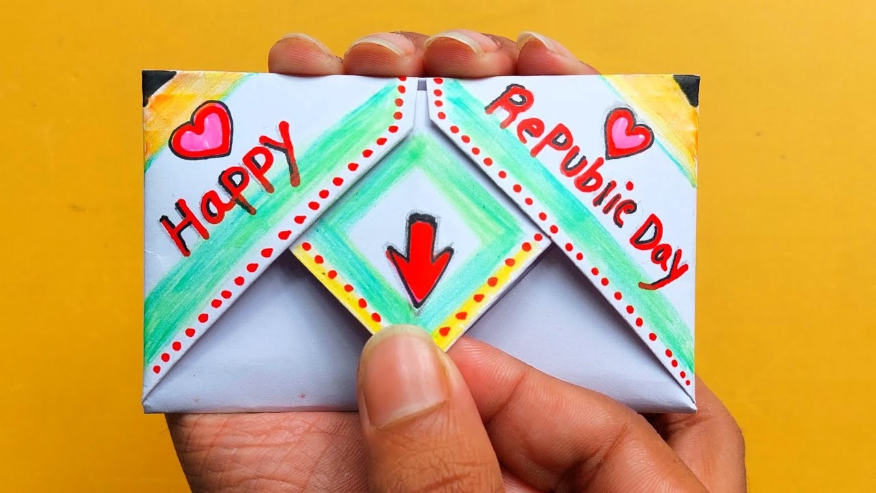 Republic day card | How To Make Republic day Card |Republic day pop up card | card making ideas
