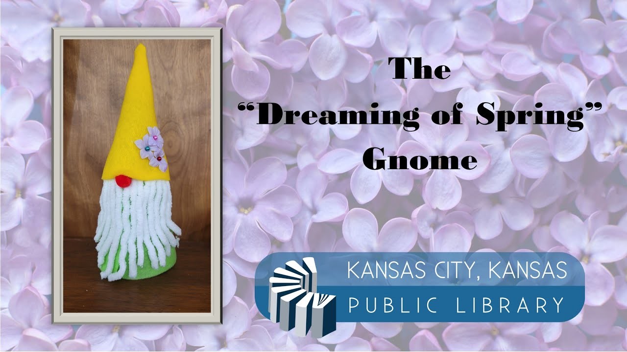 Take Home Craft: "Dreaming of Spring" Gnome