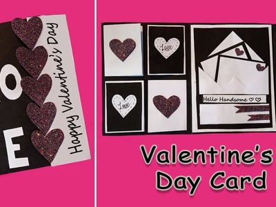 Valentine's day card. valentine craft. Homemade valentine card. valentine gift idea. Love card