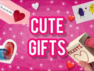 4 IDEAS | EASY PRESENTS IDEAS | DIY GIFTS | CUTE GIFTS ????