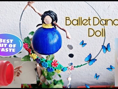 Ballet Doll Dancers Showpiece Making at home | Home decor ideas