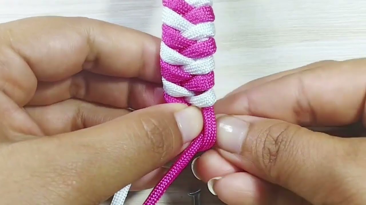 Beautiful bracelet making at home ( como hacer una pulsera )