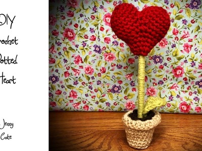DIY Crochet Potted Heart Rounds 8 & 9