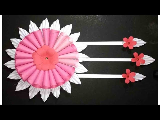 DIY Easy Wall Decor Craft!! Home decorating Paper Craft!!