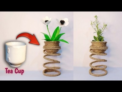 DIY Flower Pot Making: Simple And Creative Ideas for Your Garden || Diy Room Decor.