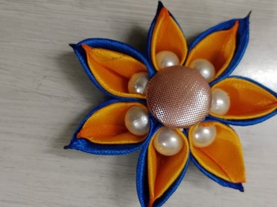 Diy:Handmade fabric flower.How are fabric flower made.cloth flowers #handmade #diy