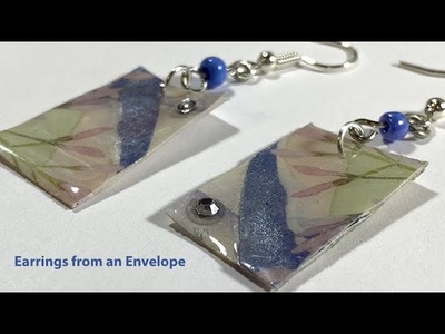 Earrings from Envelopes