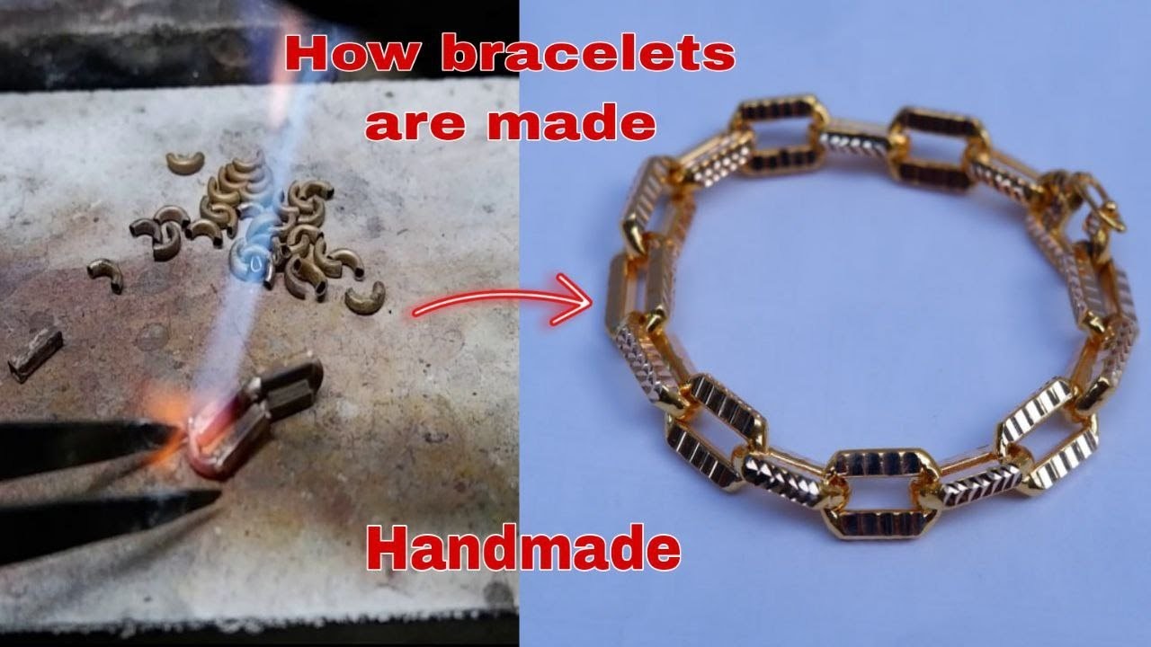 How to make a platinum bracelet Boat Chain Fashion [Platinum][Handmade jewelry]