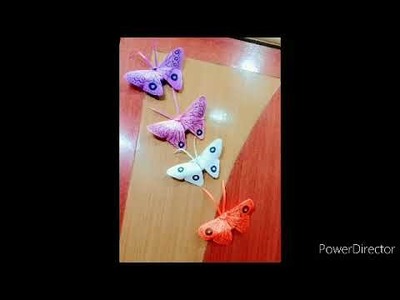 How to make Easy Beautiful Butterfly ???? || Step by step || Home decor ideas ||